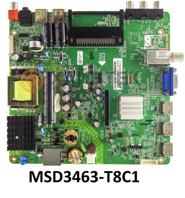 MSD3463-T8C1 Main плата телевизора Telefunken
