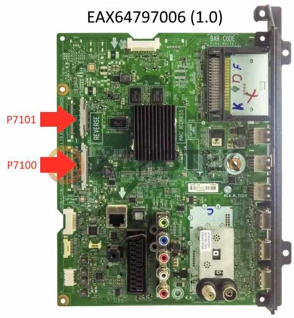 EAX64797006 (1.0) main плата телевизора LG