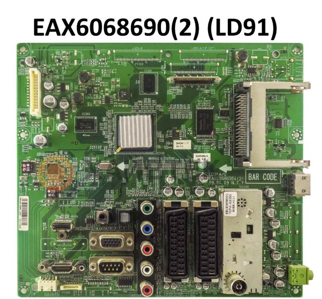 EAX6068690(2) (LD91) main плата телевизора LG