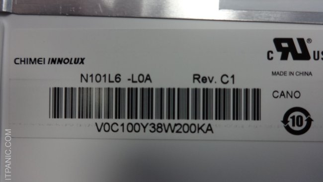 N101L6-L0A Матрица для нетбука 10.1" Innolux (1024*600) LED