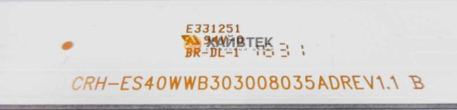 CRH-ES40WWB303008035ADREV1.1 B Direct LED подсветка телевизора Thomson