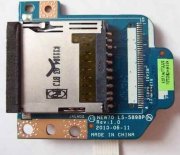 NEW70 LS-5898P Rev 1.0 плата кардридера ноутбука Packard Bell б/у с разбора