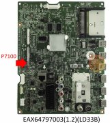 EAX64797003 (1.2) EAX64797006 (1.0) EAX64797004 main плата телевизора LG