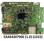 EAX64307906 (1.0) (LD22) main плата телевизора LG EAX64307906 (1.0) (LD22) main плата телевизора LG