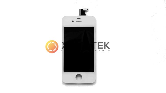 Iphone 4 дисплей в сборе с тачскрином и стеклом Белый