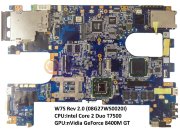 W7S Rev 2.0 (08G27WS0020I) Материнская плата ноутбука Asus 