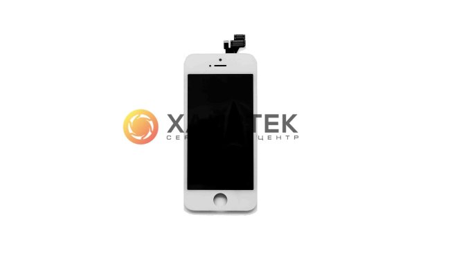 iPhone 5 Дисплей в сборе с тачскрином и стеклом Белый