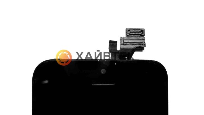 iPhone 5 Дисплей в сборе с тачскрином и стеклом Черный