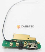 Доп плата в сборе с системным разъёмом телефона Nokia 5