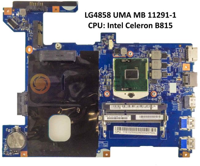 LG4858 UMA MB 11291-1 Материнская плата ноутбука Lenovo ОРИГ.
