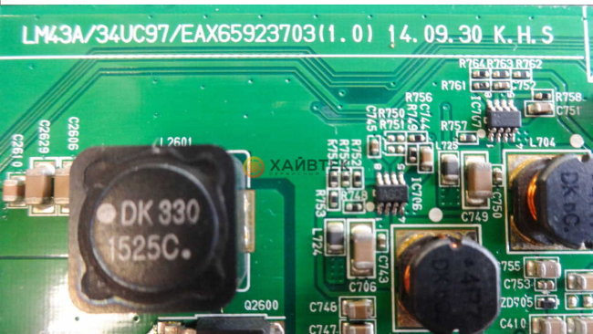 EAX65923703 (EBU62882001) LG 34uc97 main плата монитора mainboard