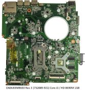 DA0U83MB6E0 Rev. E (732089-501) Core i3 / HD 8690M 1GB материнская плата ноутбука HP Pavilion 15N DA0U83MB6E0 Rev. E (732089-501) Core i3 / HD 8690M 1GB материнская плата ноутбука HP Pavilion 15N
