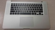 A1398 Верхняя панель (палмрест) в сборе с клавиатурой, тачпадом, динамиками, акб для Apple Macbook Pro Retina 15 ОРИГ.