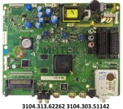 3104.313.62262 3104.303.51142 main плата телевизора Philips