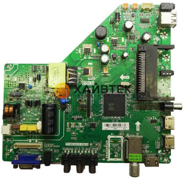 TP.MS3663S.PB818 main плата телевизора Erisson