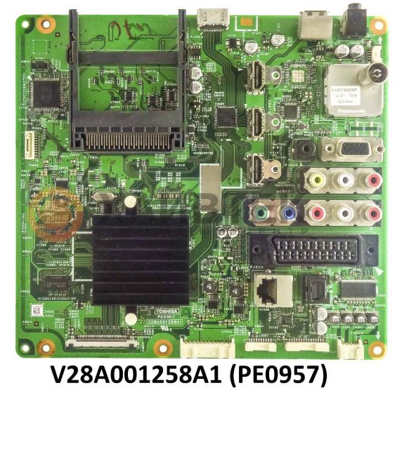 V28A001258A1 (PE0957) main плата телевизора Toshiba 