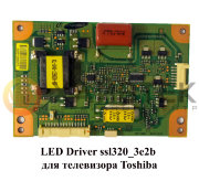 LED Driver ssl320_3e2b для телевизора Toshiba