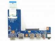 48.4CR02.011(08688-1; JM51) Плата USB, VGA, HDMI, аудио ноутбука Acer 