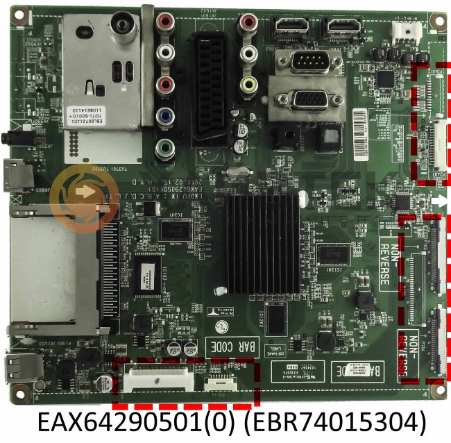EAX64290501(0) (EBR74015304) main плата телевизора LG