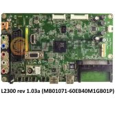 L2300 rev 1.03a (MB01071-60EB40M1GB01P) main плата телевизора Toshiba