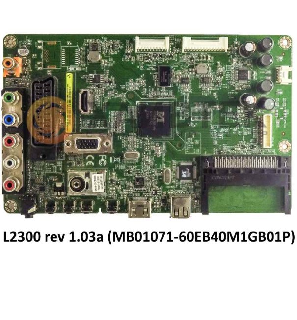 L2300 rev 1.03a (MB01071-60EB40M1GB01P) main плата телевизора Toshiba