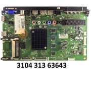 3104 313 63643 main материнская плата телевизора PHILIPS